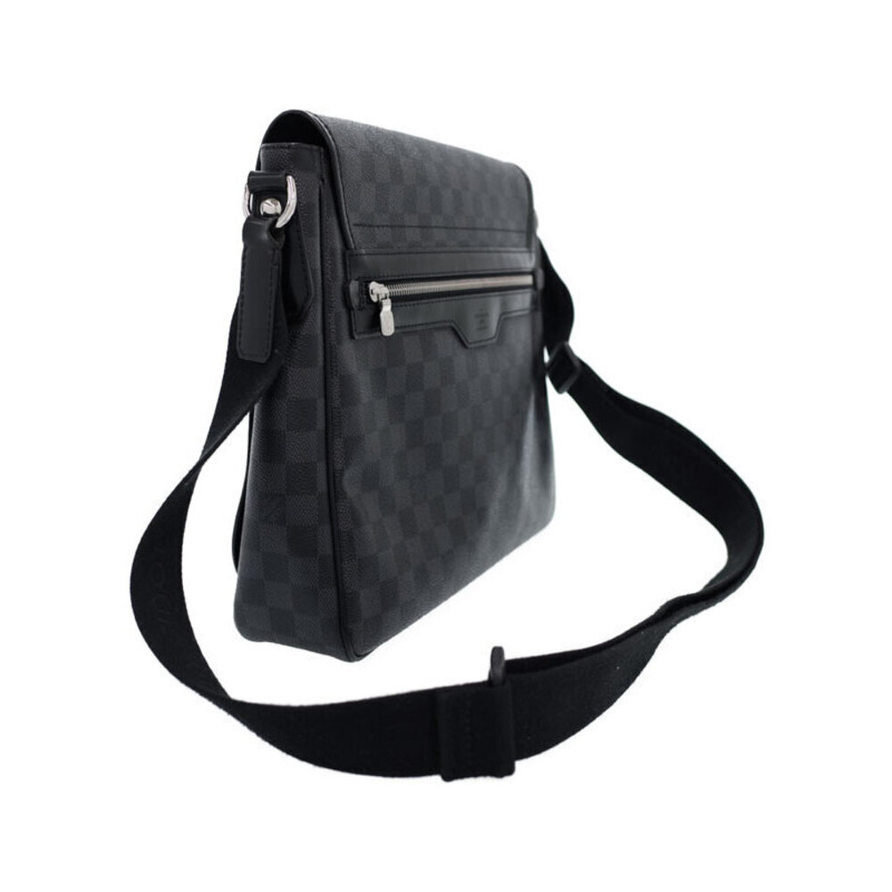Louis Vuitton Black Graphite Damier Daniel Shoulder Bag